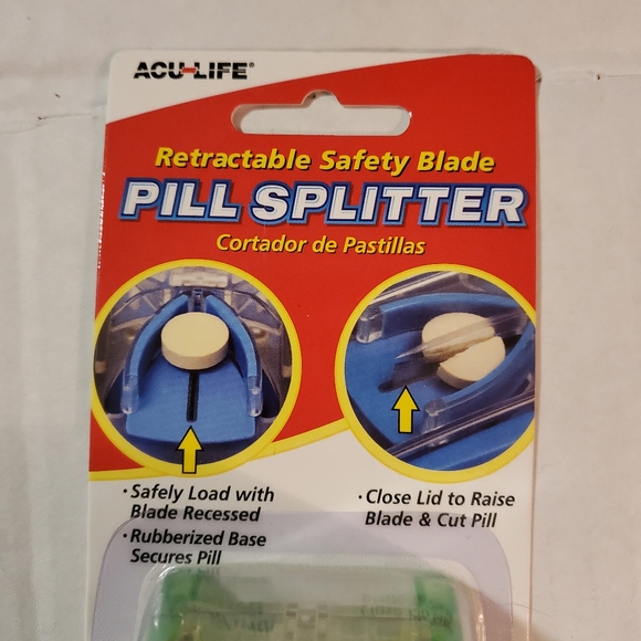 == - ✨️ 1 FREE w/$10 purchase -- just ask✨️Set of 2 ACU-LIFE pill splitters  … - Picture 3 of 9